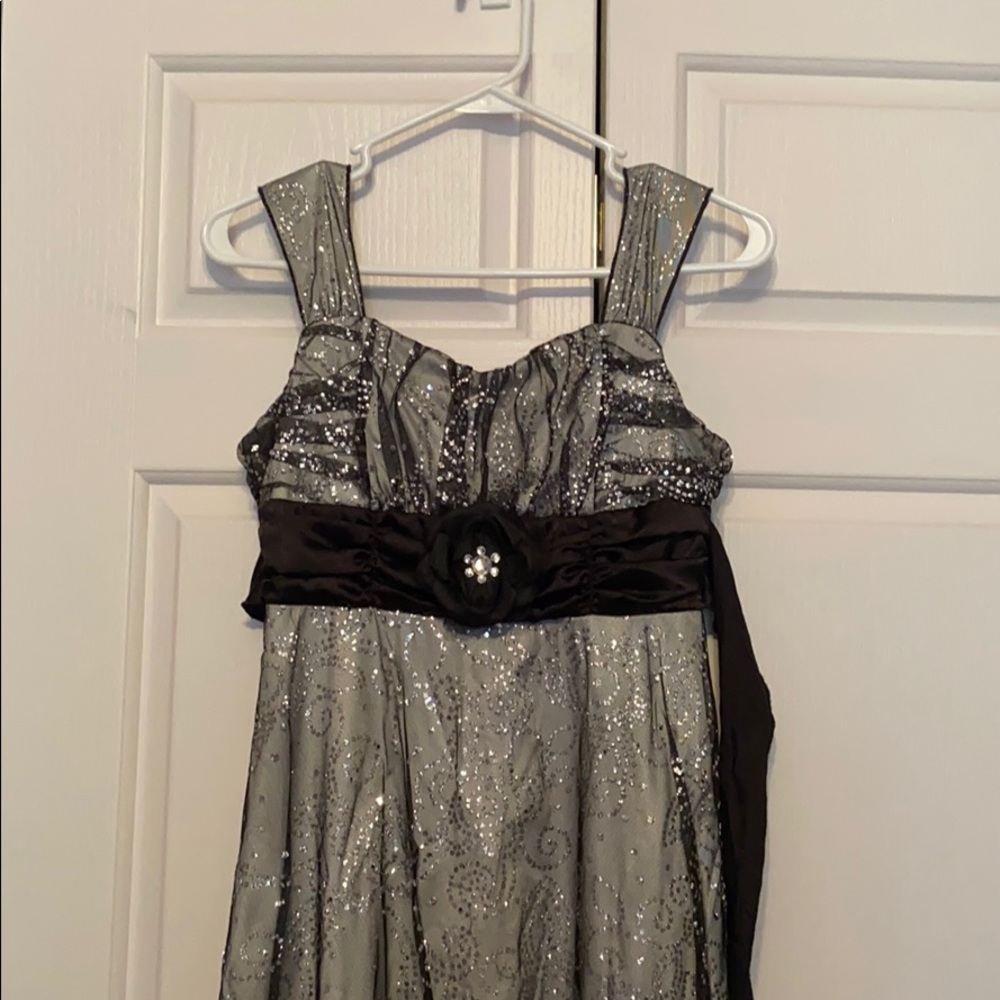 Black homecoming style dress